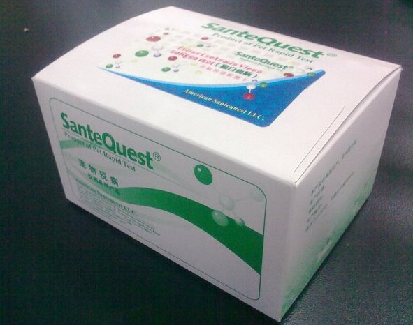 美国SanteQuest猫白血病病毒金标检测卡